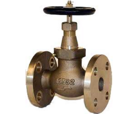 Bronze globe valve