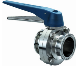 Sanitary Clamped Butterfly Valve with Multiposition